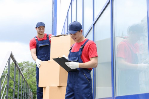 Efficient loading of a moving truck in Ham