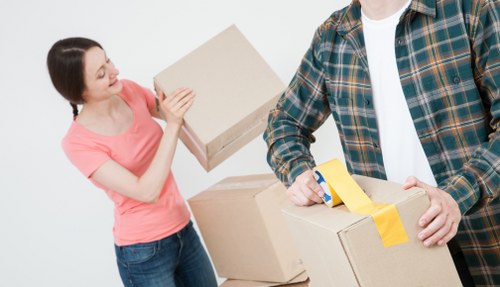 Local moving team handling bulky furniture removals in Ham