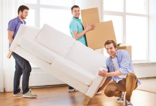 Home removals service in Ham