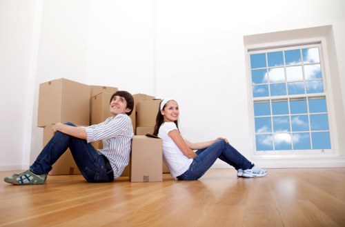 Planning a home move with a removal van in Ham