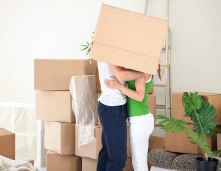 Professional team preparing piano removals in Ham