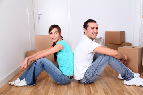 Selecting the right removal van in Ham for a house move