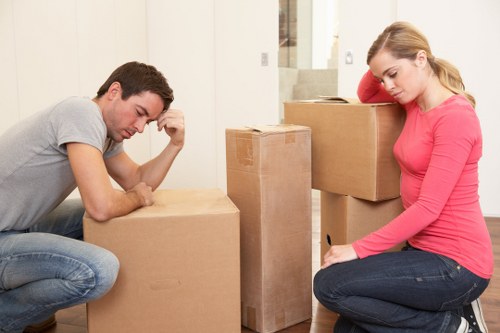 Organized moving day scene showing planned Ham removals