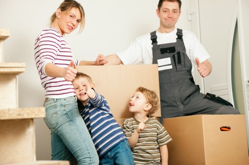 Packing boxes and moving checklist for removals in Ham